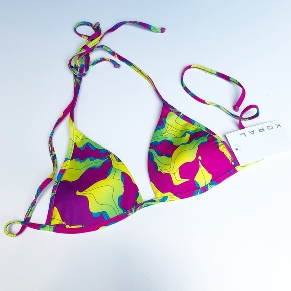 KORAL by llann Kugel floral bikini top - Picture 13 of 13